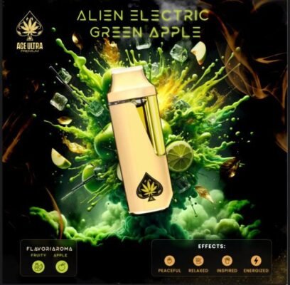 ACE ALIEN ELECTRIC GREEN APPLE