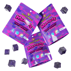 Muha Meds Very Berry (Indica): Infused Gummies – 100 Milligrams Edible Pack