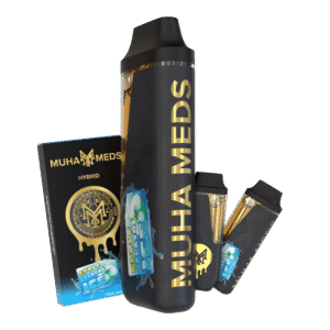 Muha Meds Apple Gelato ICE (Hybrid): 2000 MG Disposable Vape – 2 Gram All-In-One