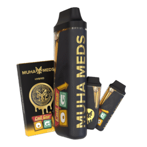 Muha Meds Cali Gas OG (Hybrid): 2000 MG Disposable Vape – 2 Gram All-In-One