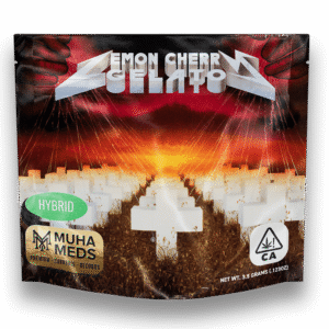 Muha Meds Lemon Cherry Gelato Strain (Hybrid): Cannabis Flower (Premium) – 3.5 g Weed Pack