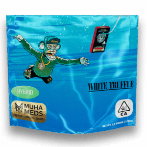 Muha Meds White Truffle Strain (Hybrid): Cannabis Flower (Premium) – 3.5 g Weed Pack